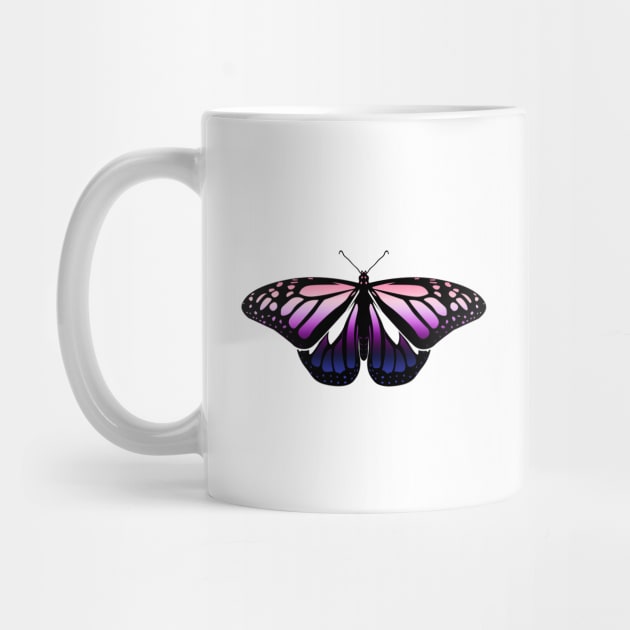 Genderfluid Pride Butterfly by brendalee